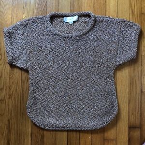 Vintage Jill Stuart Collection Metallic Blouse